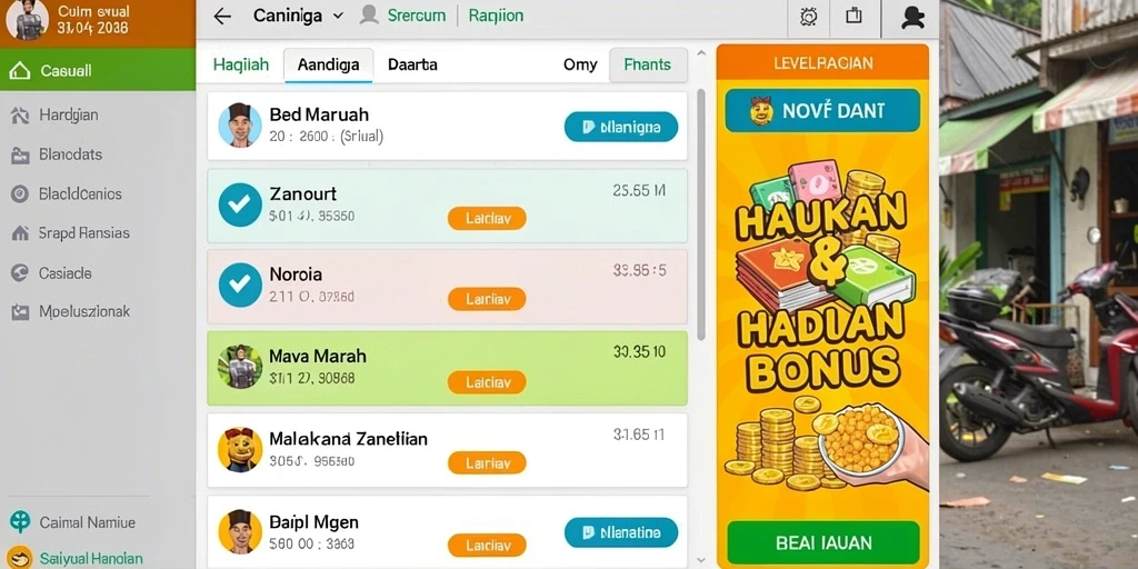 Gameplay yang seru dengan tantangan menarik.