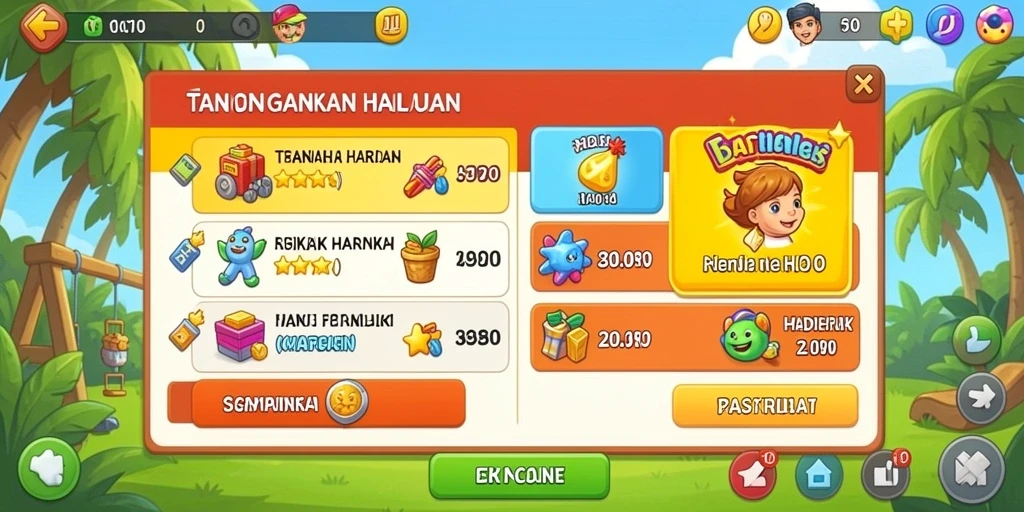 Hadiah menarik bagi pemain setia dan aktif.