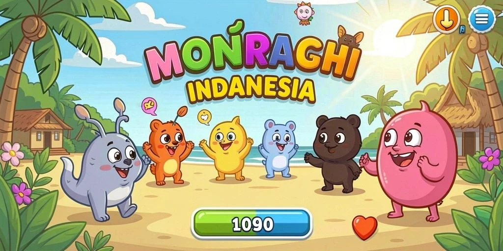 Power-ups membantu pemain dalam menyelesaikan level.