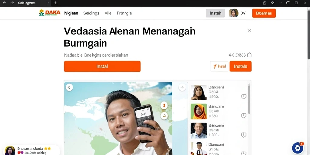 Fitur sosial untuk berbagi pencapaian.