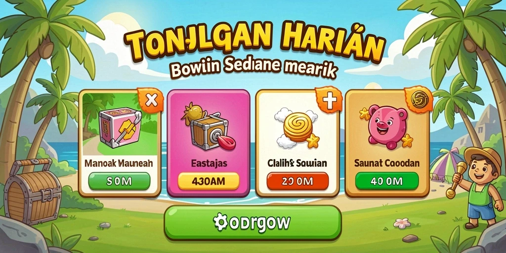 Bonus menarik yang membuat permainan semakin menggembirakan.
