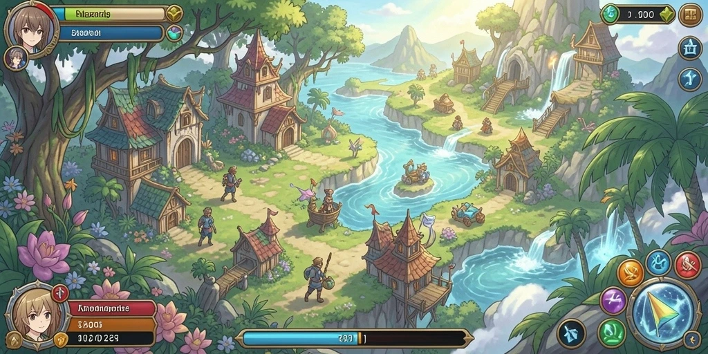 Screenshot ketiga menunjukkan fitur multiplayer dalam aksi.