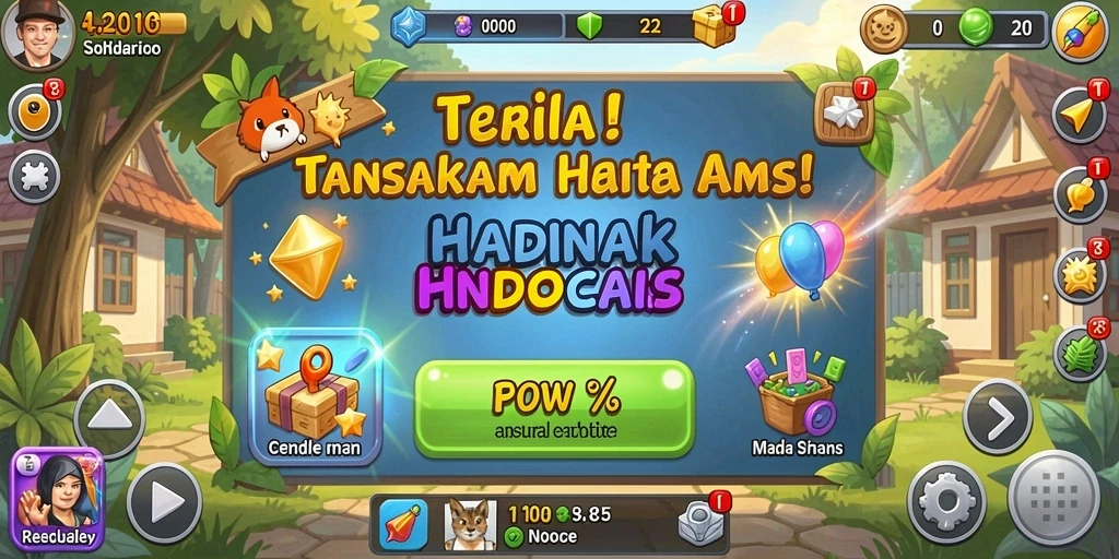 Interaksi seru antar pemain dalam pertempuran.