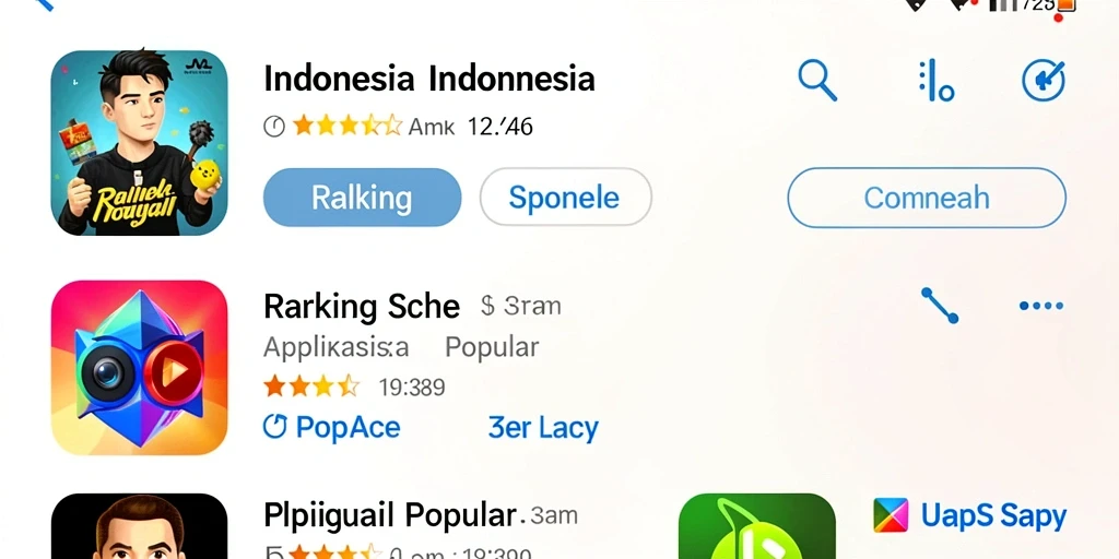 Pemandangan indah dari dunia fantasi yang luas.