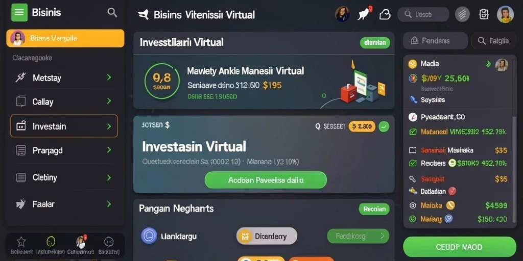 Menampilkan berbagai senjata yang bisa digunakan pemain.