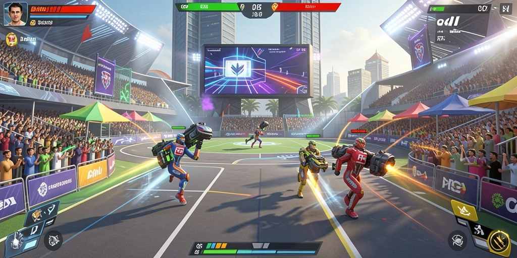 Fitur multiplayer yang memungkinkan kompetisi seru.